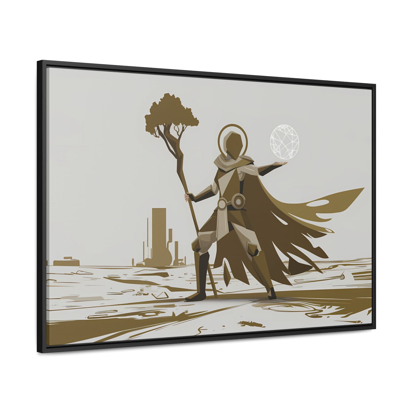 Guardian of the Wasteland - Gallery Canvas Wraps, Horizontal Frame