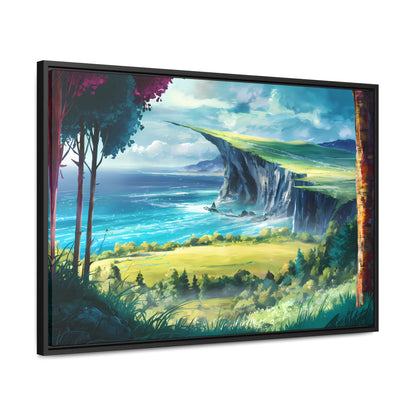 Edge of the Horizon - Gallery Canvas Wraps, Horizontal Frame