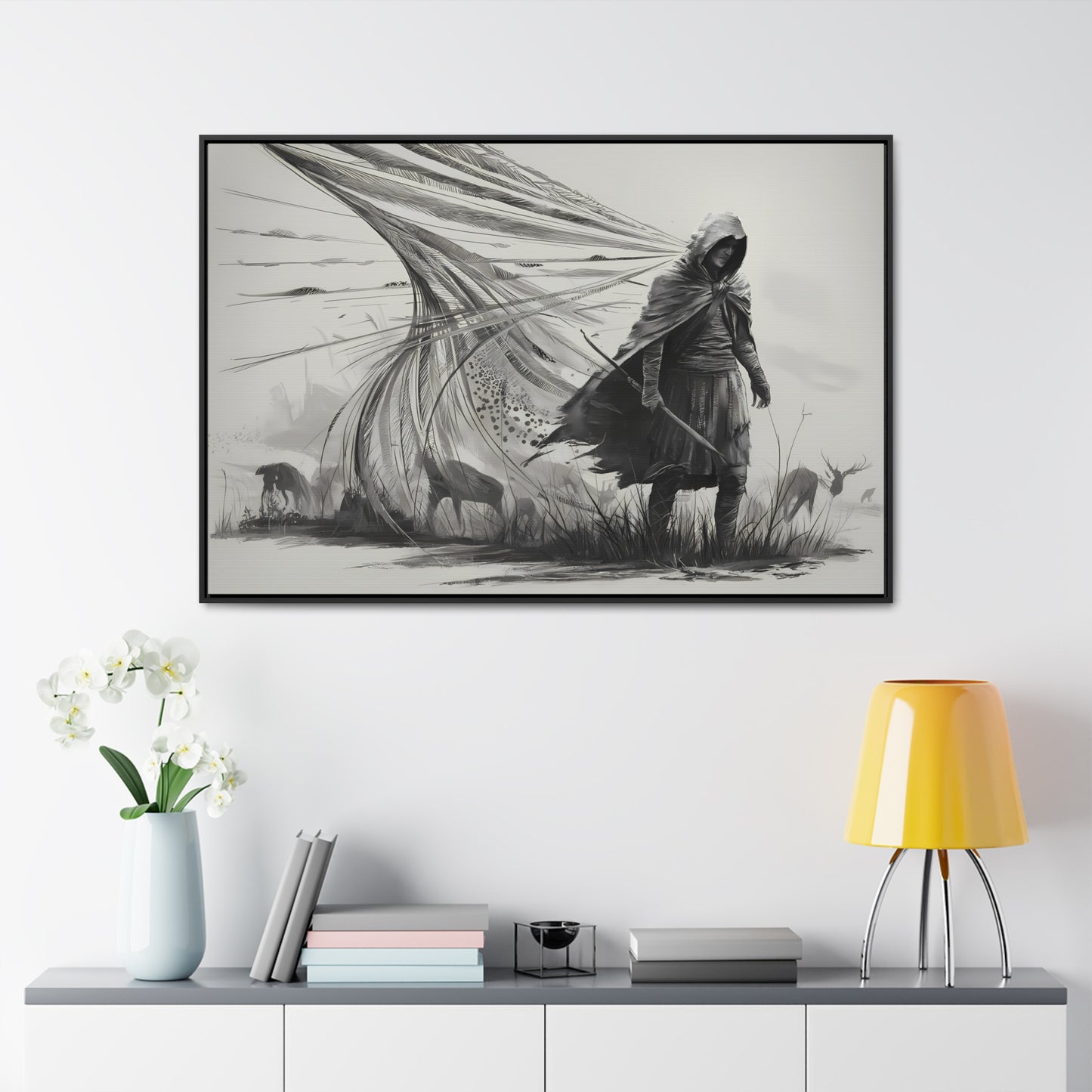 Whispers of the Windwalker - Gallery Canvas Wraps, Horizontal Frame