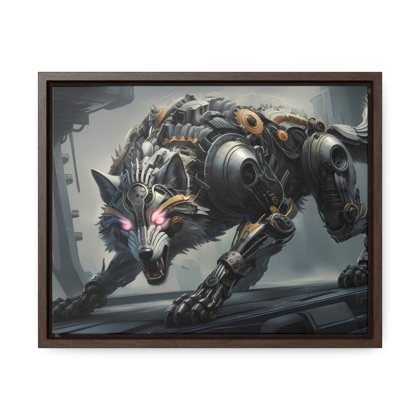 Cybernetic Alpha - Gallery Canvas Wraps, Horizontal Frame