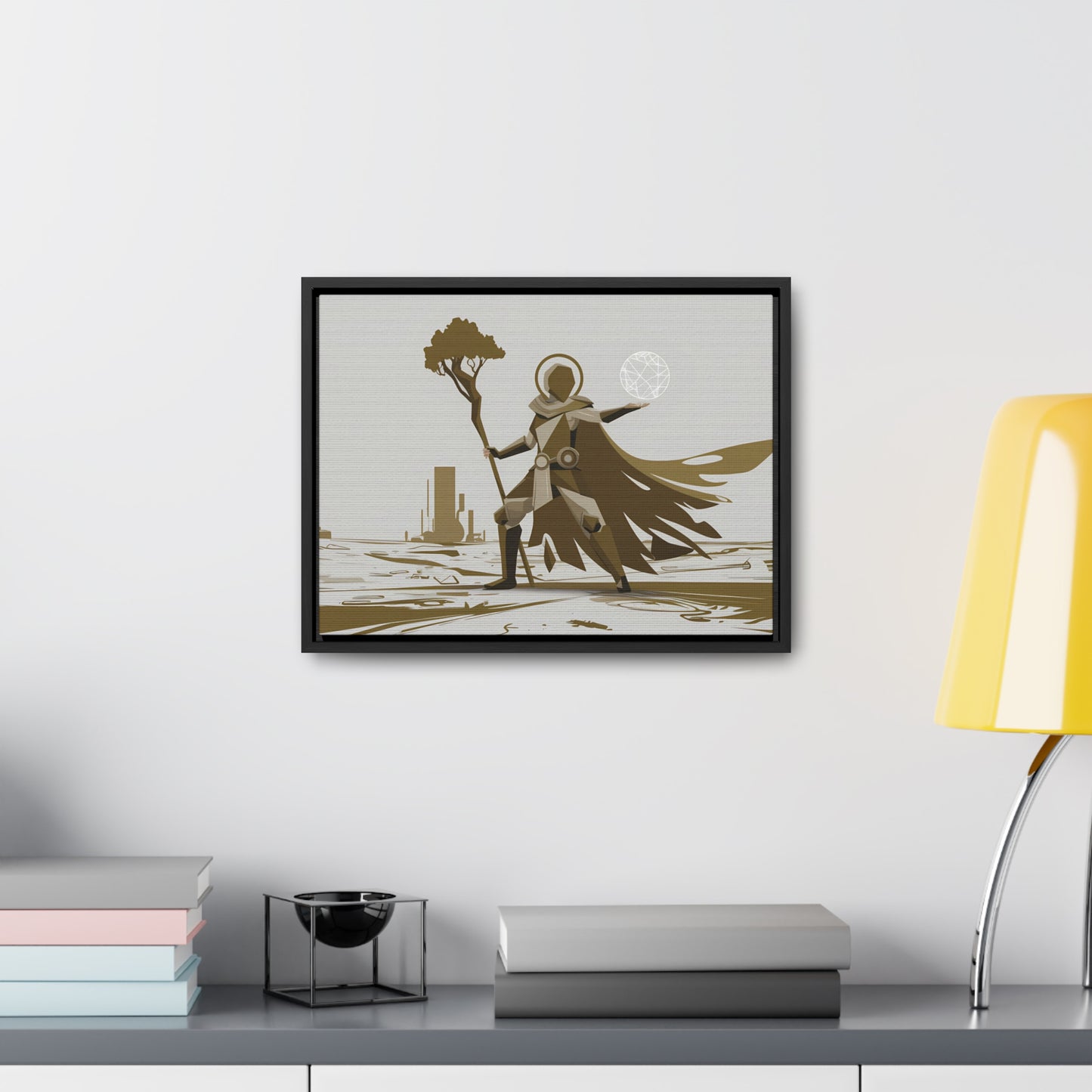 Guardian of the Wasteland - Gallery Canvas Wraps, Horizontal Frame