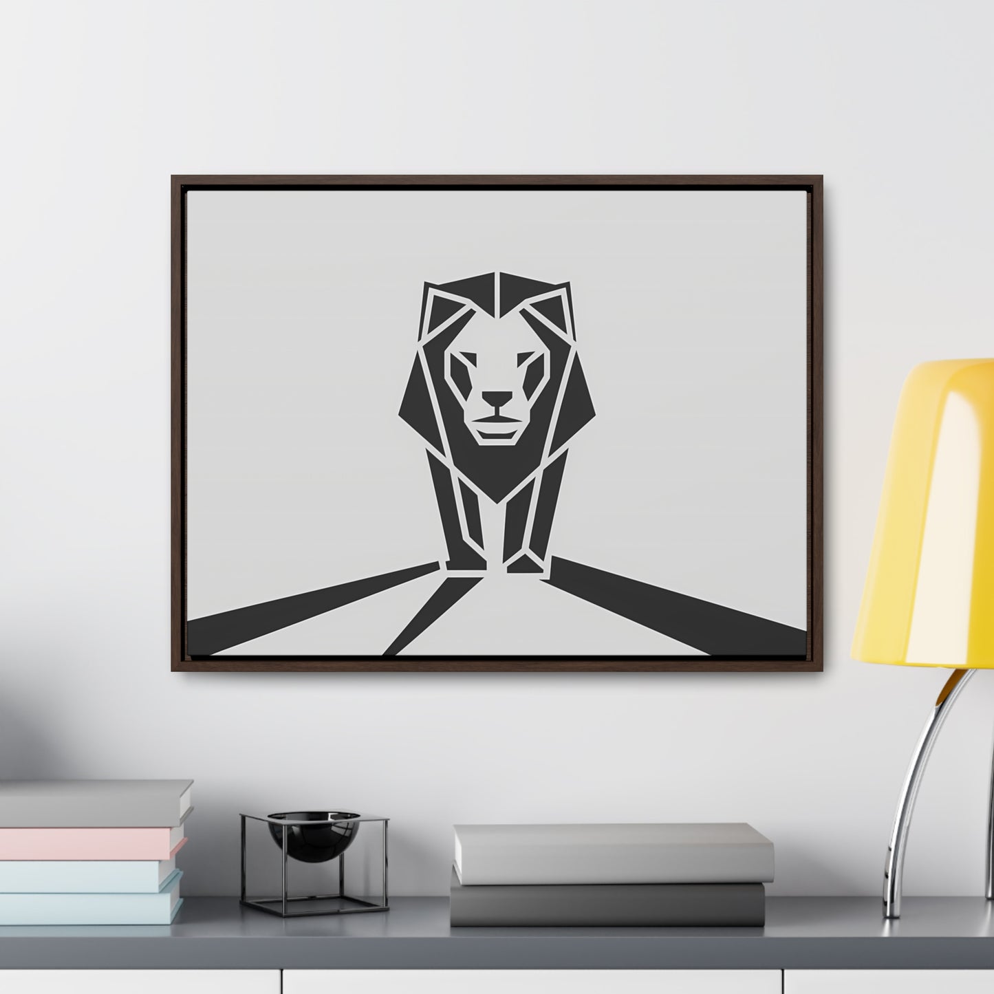 Guardian of the Pride - Gallery Canvas Wraps, Horizontal Frame