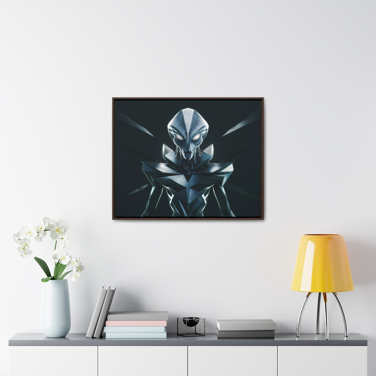 Ethereal Sentinel - Gallery Canvas Wraps, Horizontal Frame