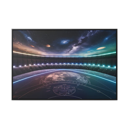 Stellar Observatory Nexus - Gallery Canvas Wraps, Horizontal Frame