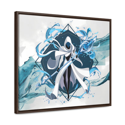 Ethereal Sentinel of the Tides - Gallery Canvas Wraps, Horizontal Frame