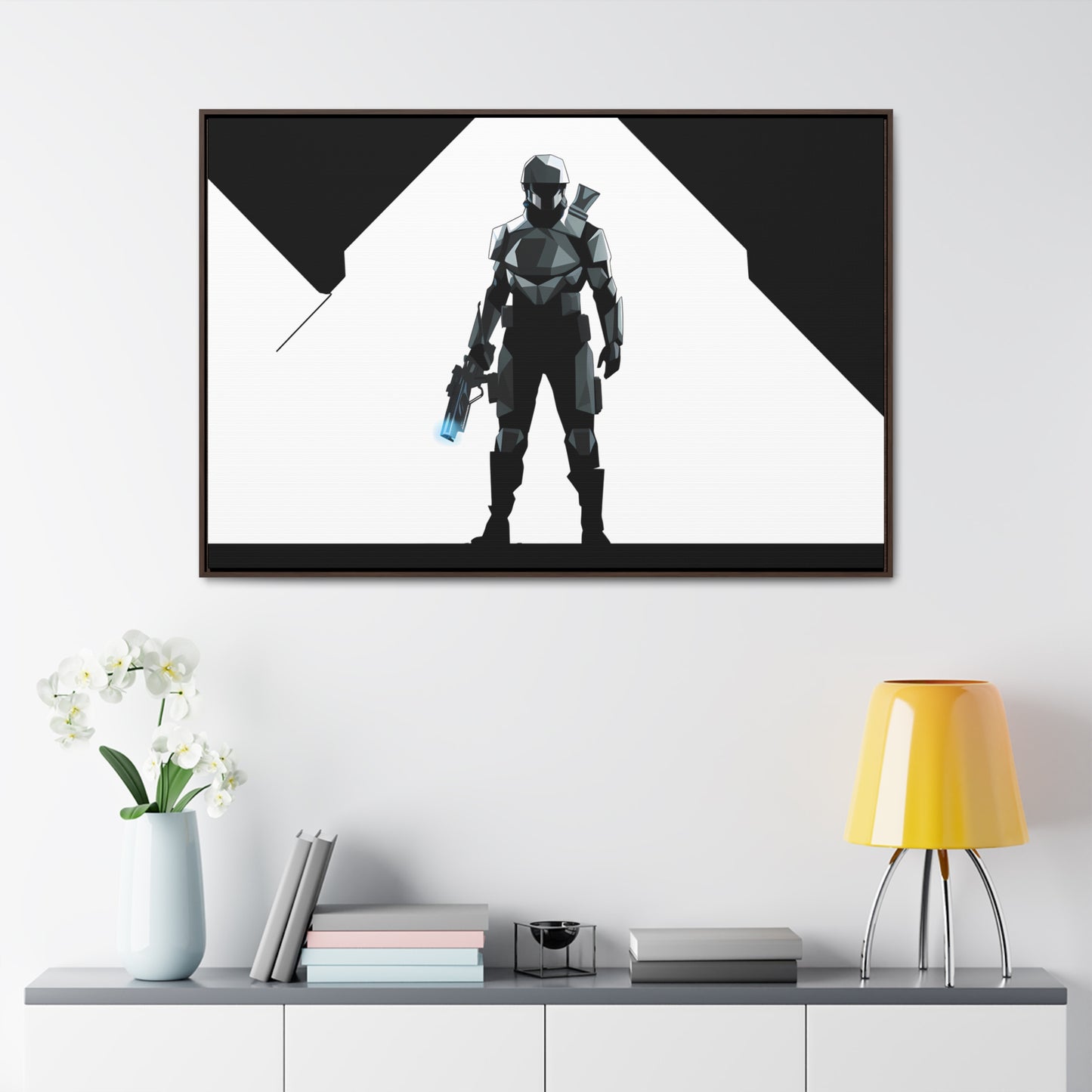 Sentinel of the Void - Gallery Canvas Wraps, Horizontal Frame