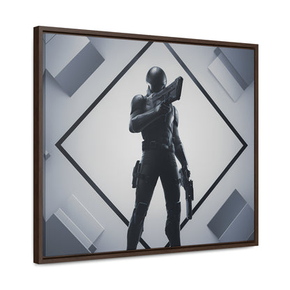 Shadow Enforcer - Gallery Canvas Wraps, Horizontal Frame