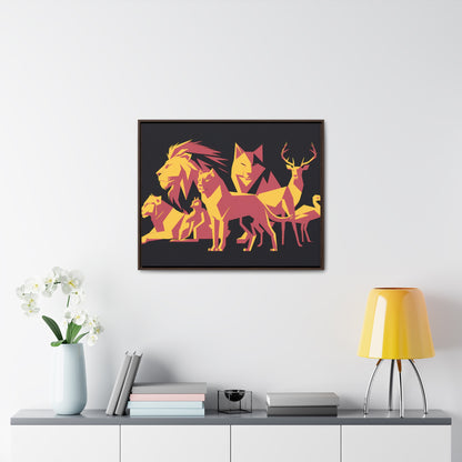 Wild Harmony - Gallery Canvas Wraps, Horizontal Frame