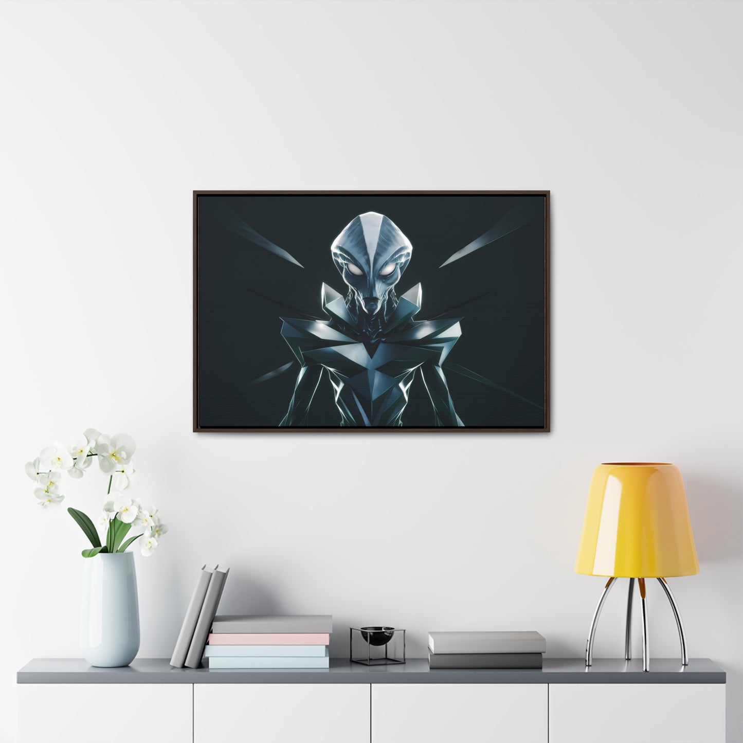 Ethereal Sentinel - Gallery Canvas Wraps, Horizontal Frame