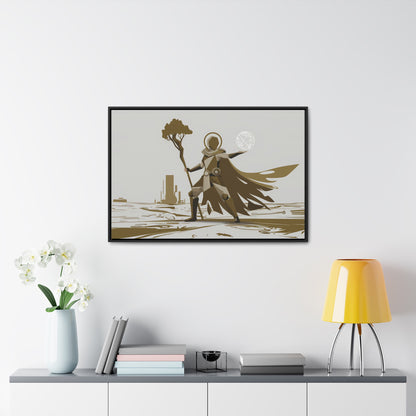 Guardian of the Wasteland - Gallery Canvas Wraps, Horizontal Frame