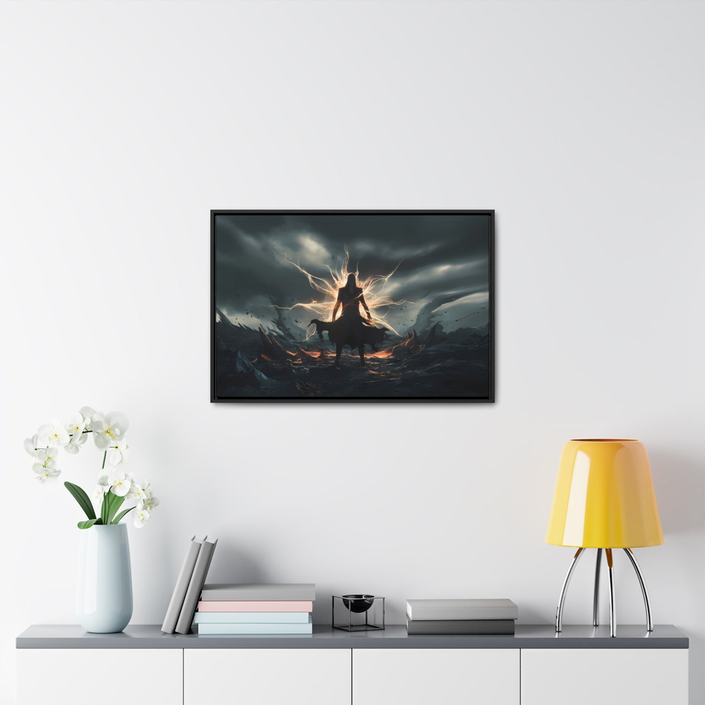 Eclipse of the Dark Conqueror - Gallery Canvas Wraps, Horizontal Frame