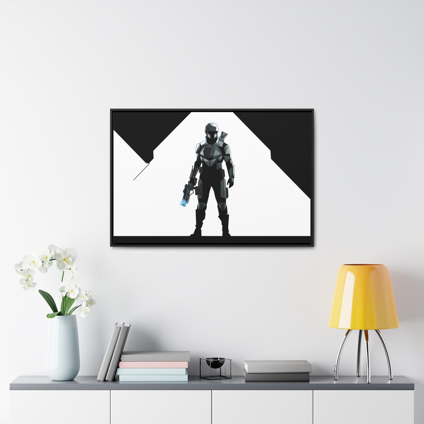 Sentinel of the Void - Gallery Canvas Wraps, Horizontal Frame