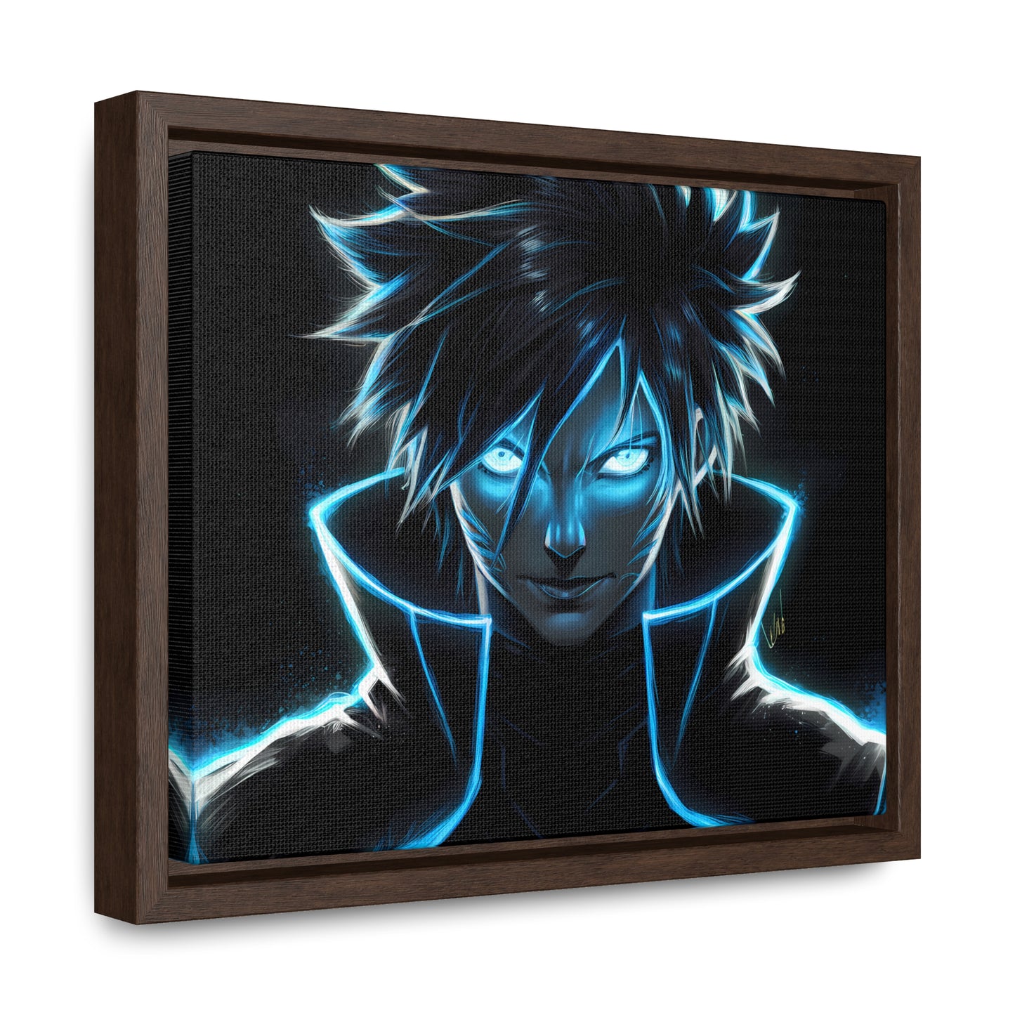 Eclipse of the Electric Soul - Gallery Canvas Wraps, Horizontal Frame