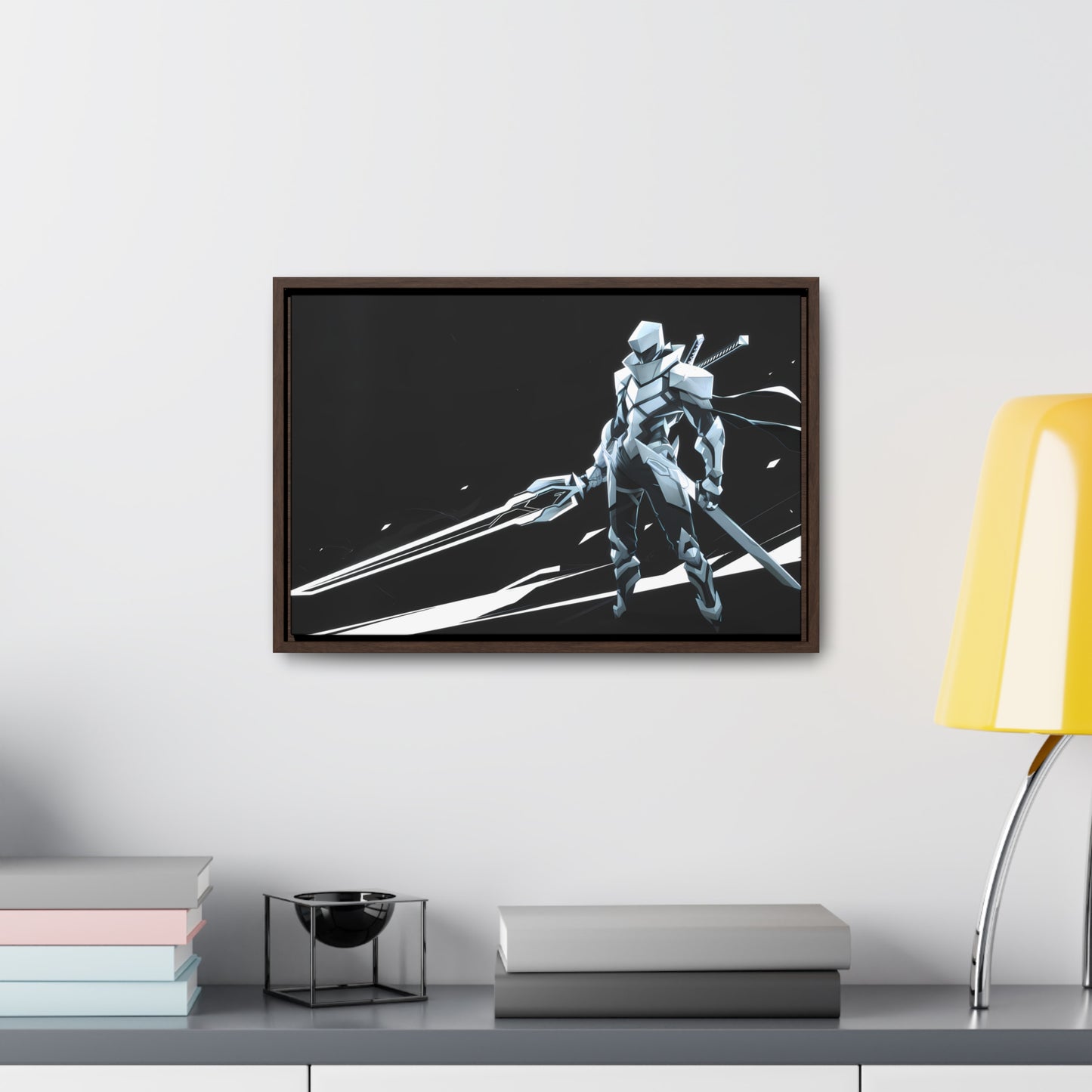 Blade of the Shadow Knight - Gallery Canvas Wraps, Horizontal Frame