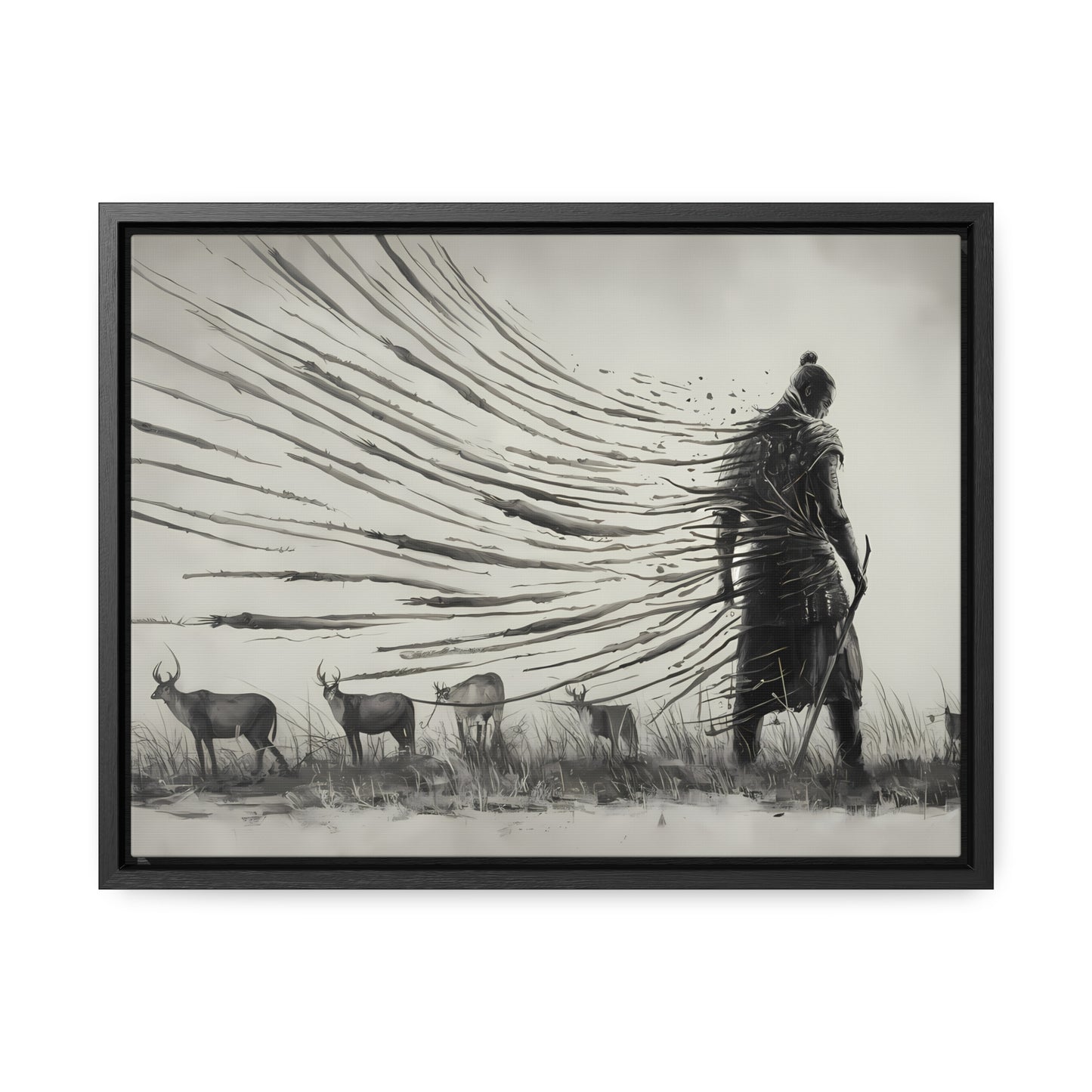 Whispers of the Wind - Gallery Canvas Wraps, Horizontal Frame