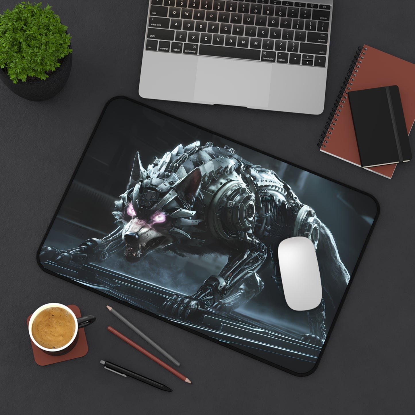 Hannibal Wolf - Desk Mat