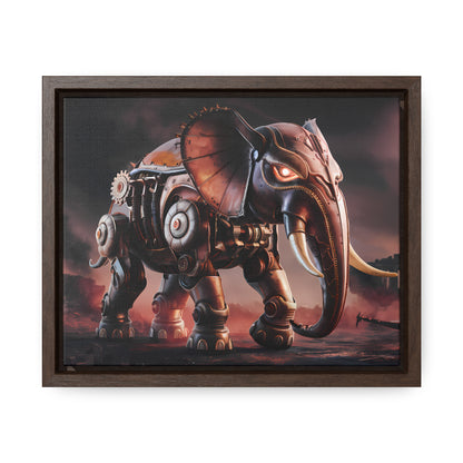 "Mechanized Titan of the Wasteland" - Gallery Canvas Wraps, Horizontal Frame