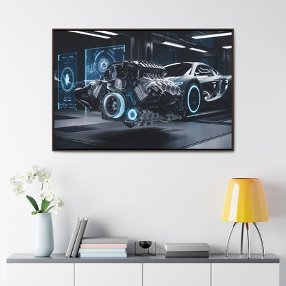 The Future of Automotive Engineering - Gallery Canvas Wraps, Horizontal Frame