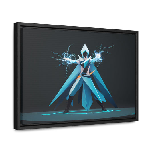 Stormbound Sentinel - Gallery Canvas Wraps, Horizontal Frame