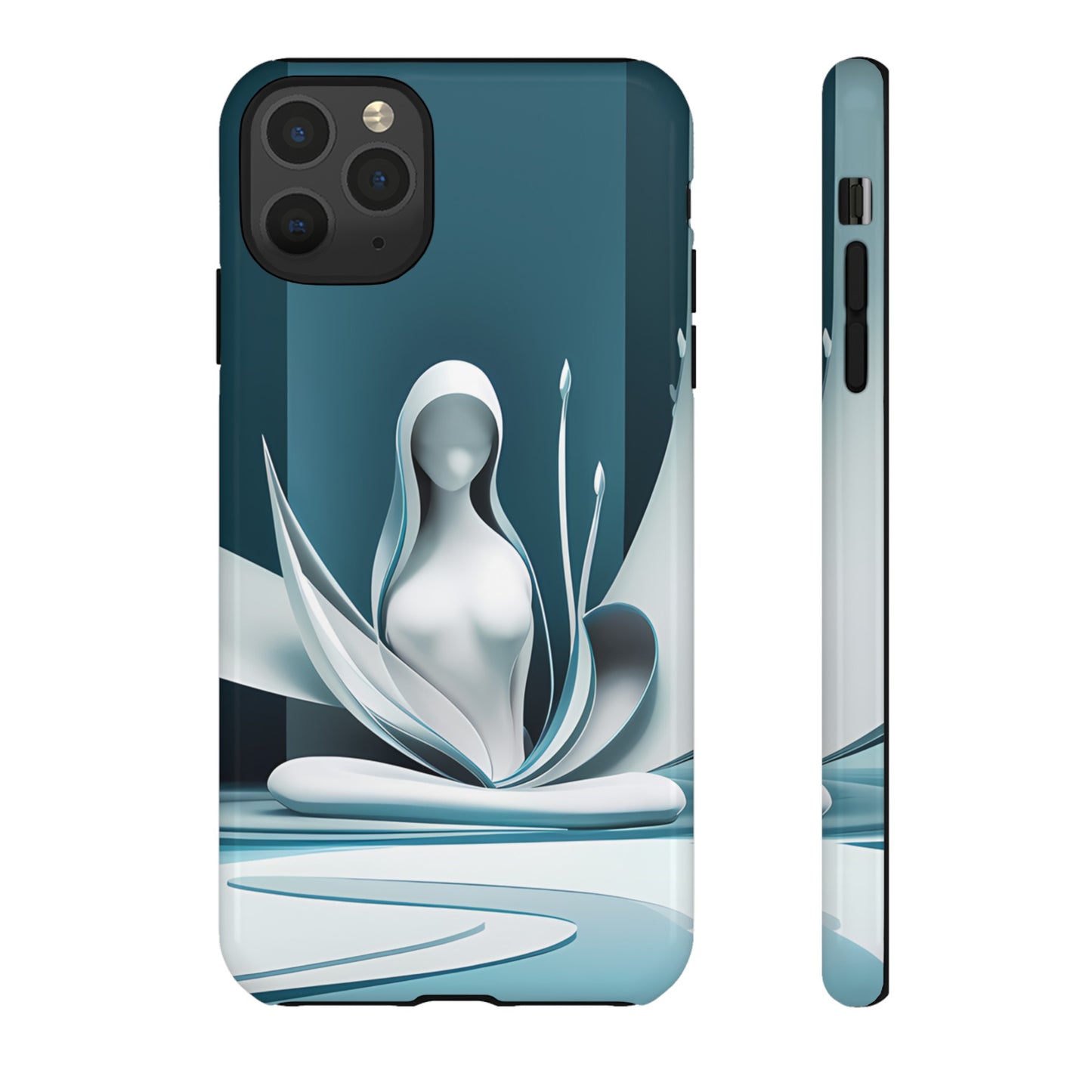 Pastel hooded Woman- Smartphone Tough Cases