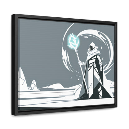 Mage of the Frozen Wastes - Gallery Canvas Wraps, Horizontal Frame