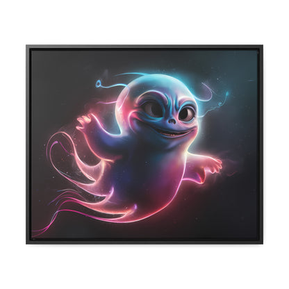 Neon Ghostling - Gallery Canvas Wraps, Horizontal Frame