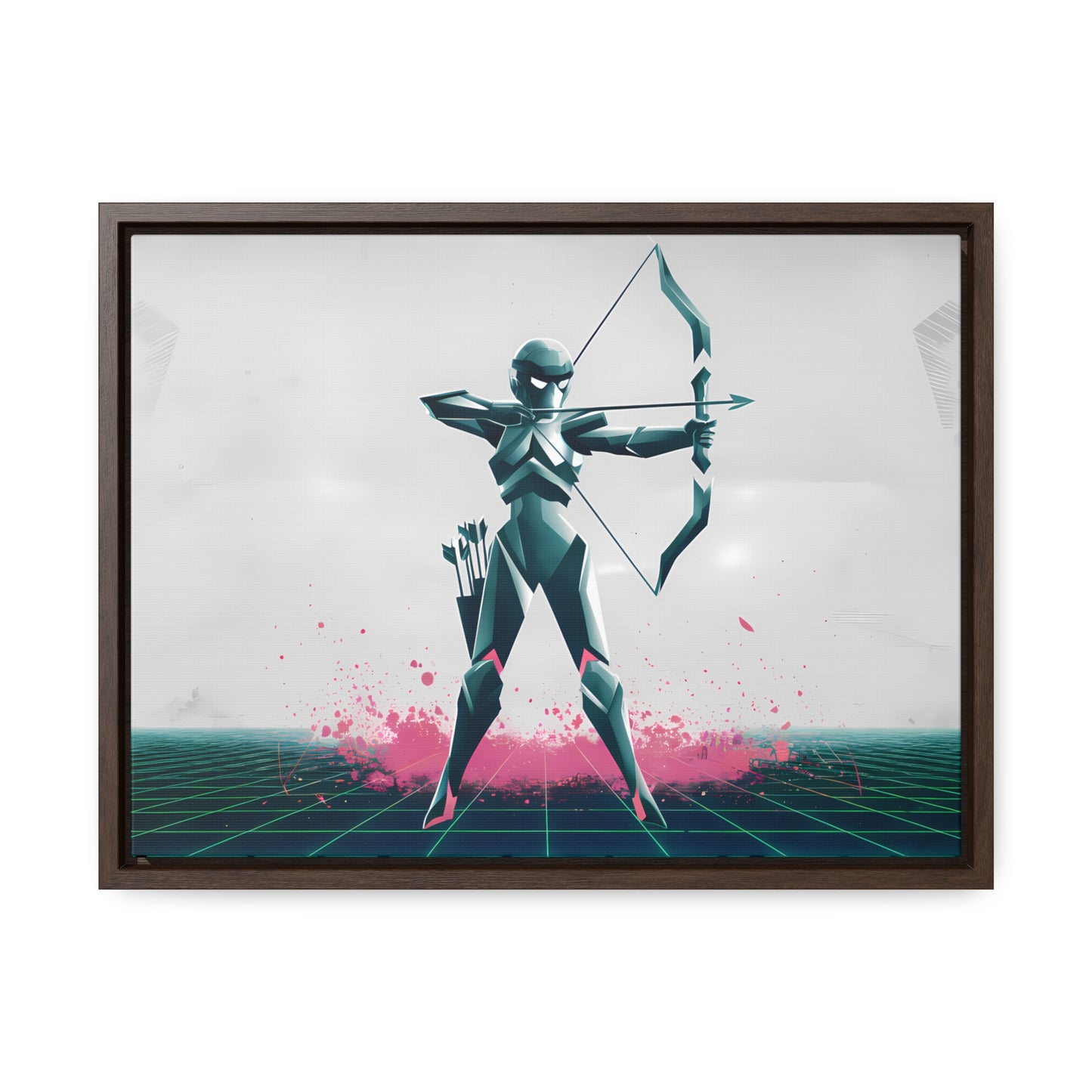 Digital Sentinel - Gallery Canvas Wraps, Horizontal Frame