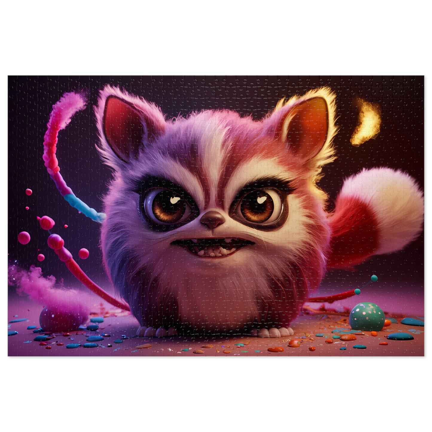 Fluffy Fury - Jigsaw Puzzle (30, 110, 252, 500,1000-Piece)