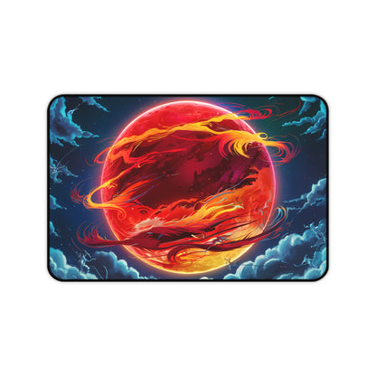 Inferno's Embrace - Desk Mat