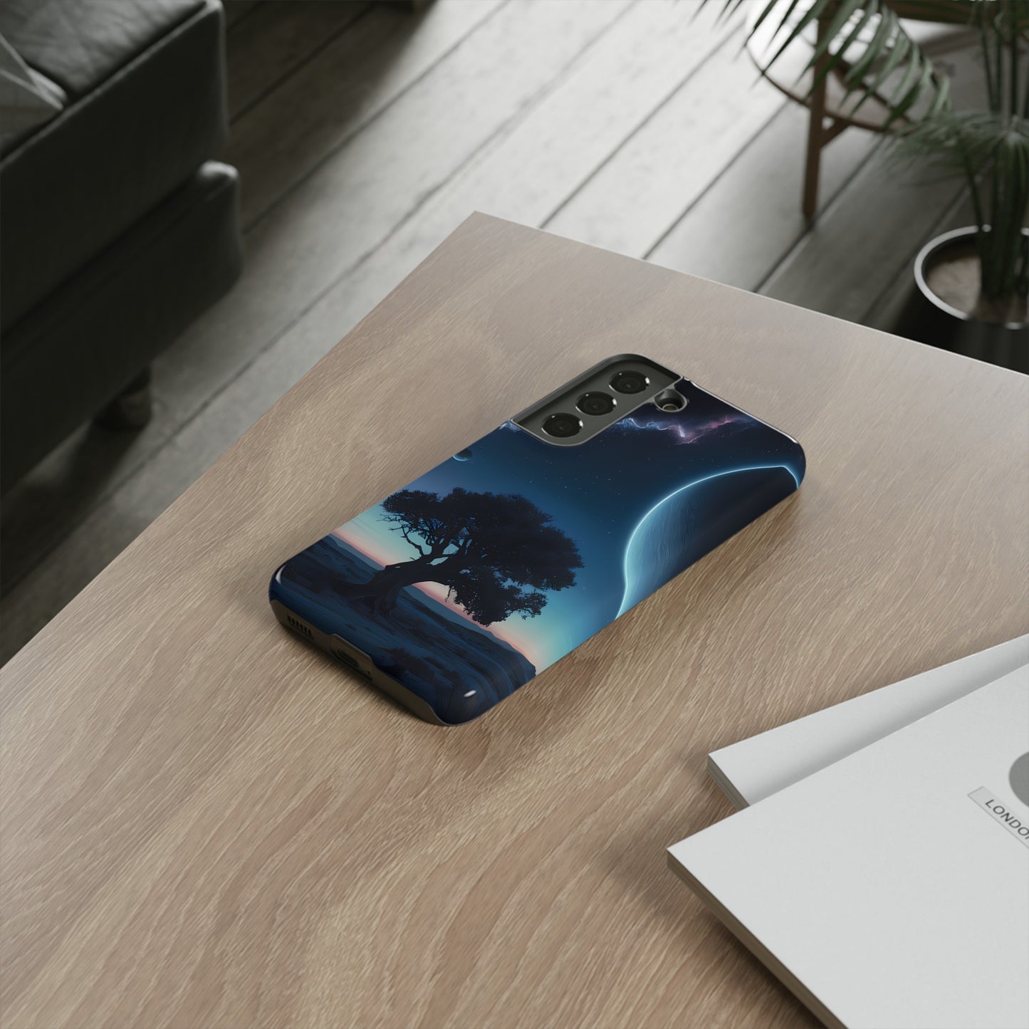 The Cosmos and a Tree - Smartphone Tough Cases