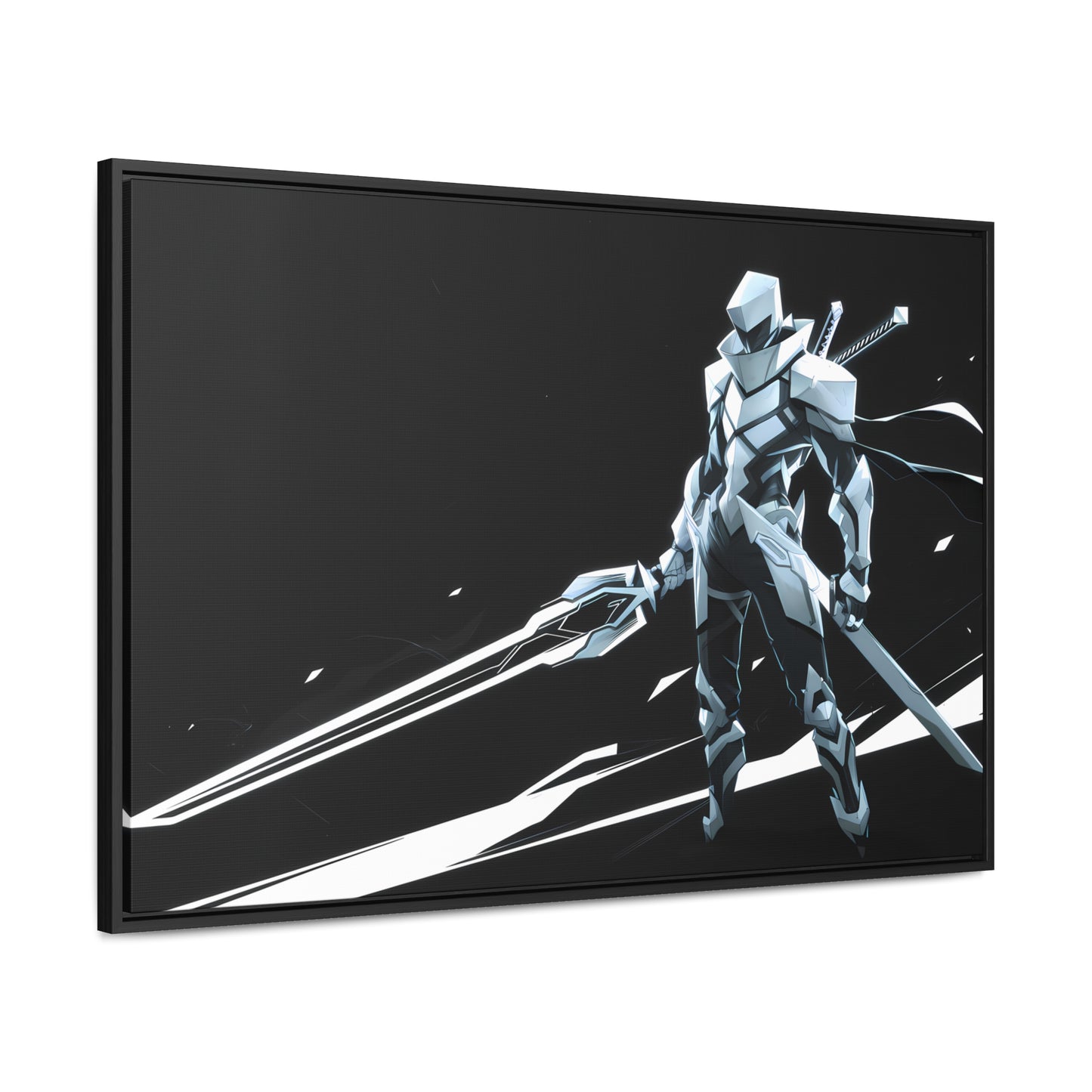 Blade of the Shadow Knight - Gallery Canvas Wraps, Horizontal Frame