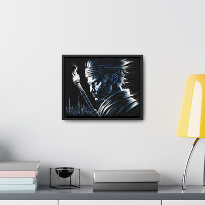 Shadow of the Eternal Flame - Gallery Canvas Wraps, Horizontal Frame