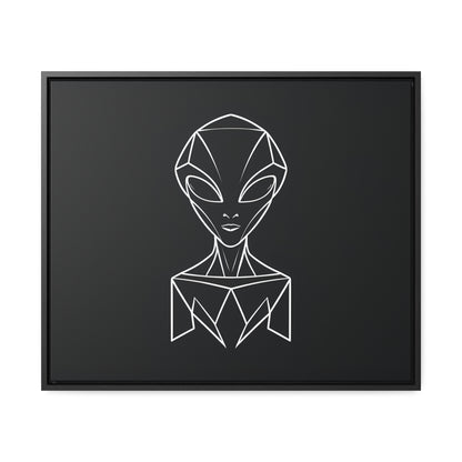 Alien Geometry - Gallery Canvas Wraps, Horizontal Frame