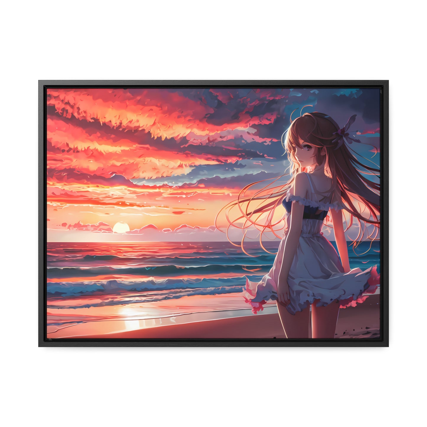 Sunset Reverie - Gallery Canvas Wraps, Horizontal Frame