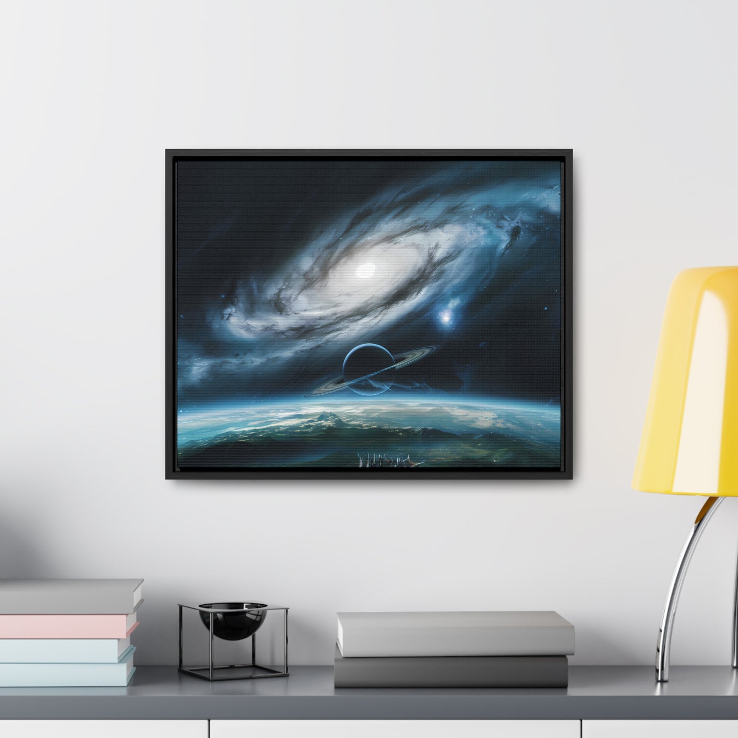 Celestial Spiral - Gallery Canvas Wraps, Horizontal Frame