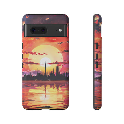 Anime Island City - Smartphone Tough Cases