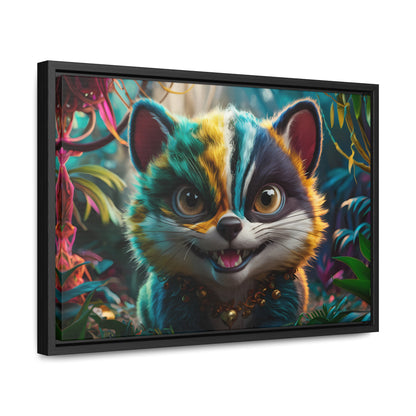 Jungle Mischief - Gallery Canvas Wraps, Horizontal Frame