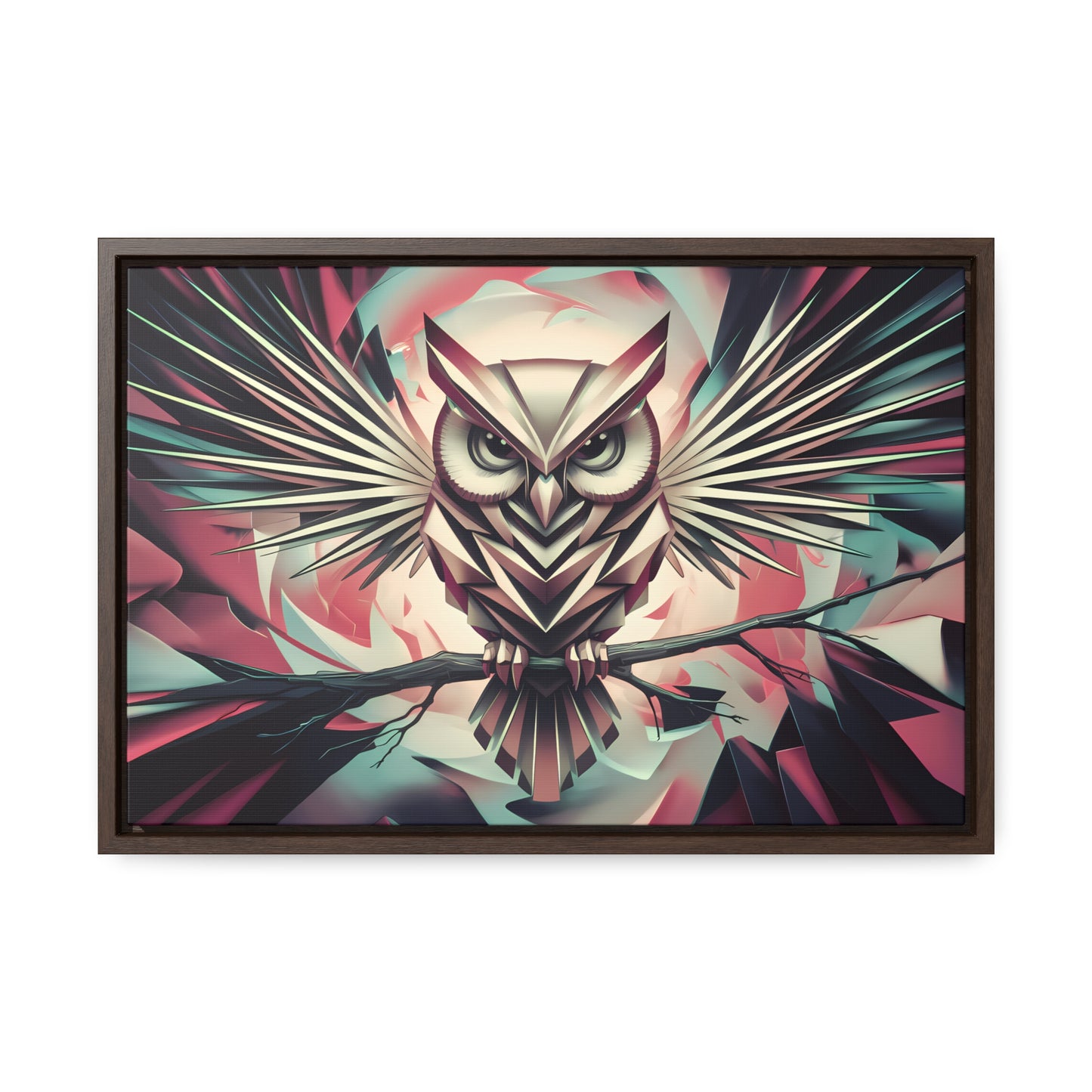 "Mechanical Wisdom" - Gallery Canvas Wraps, Horizontal Frame