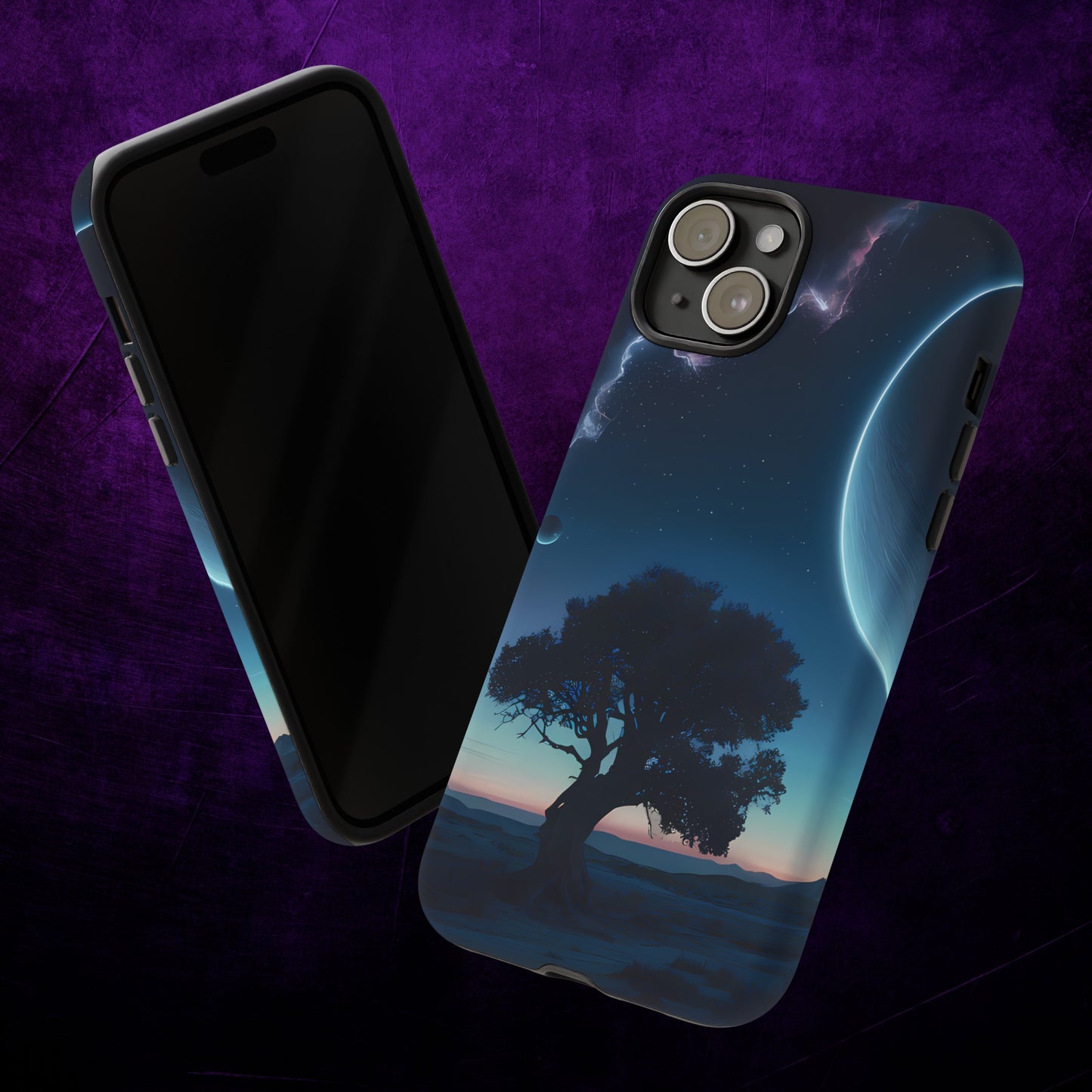 The Cosmos and a Tree - Smartphone Tough Cases