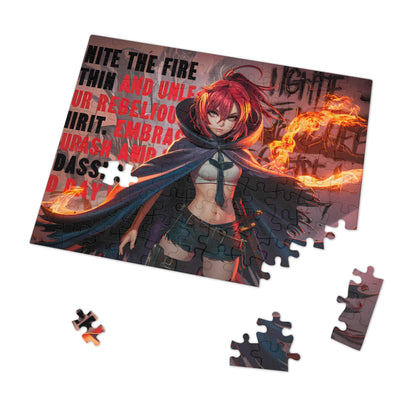 Flame Rebellion - Jigsaw Puzzle (30, 110, 252, 500,1000-Piece)