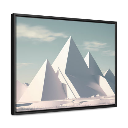 Monolith Peaks - Gallery Canvas Wraps, Horizontal Frame