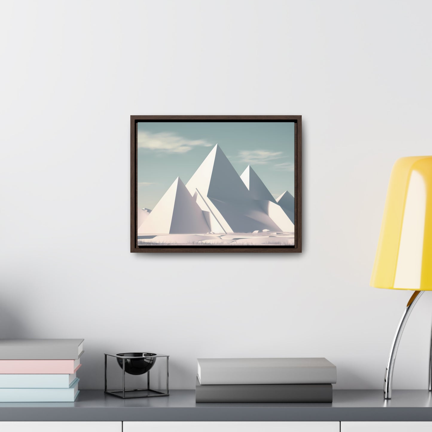 Monolith Peaks - Gallery Canvas Wraps, Horizontal Frame