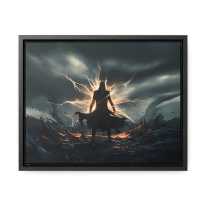 Eclipse of the Dark Conqueror - Gallery Canvas Wraps, Horizontal Frame