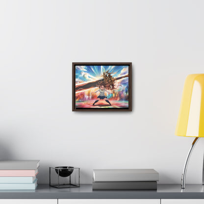 Blade of the Infinite Resolve - Gallery Canvas Wraps, Horizontal Frame