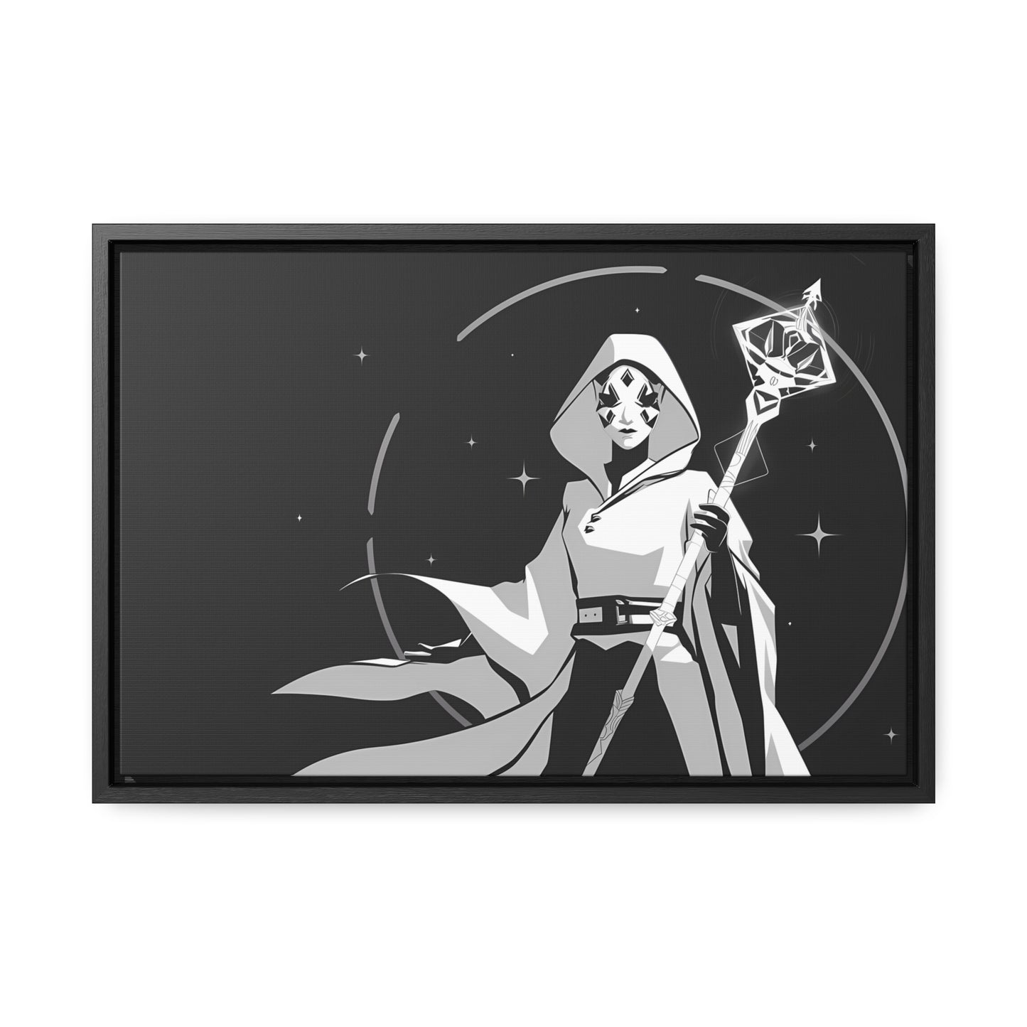 Astral Guardian - Gallery Canvas Wraps, Horizontal Frame