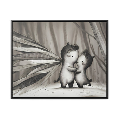 Whispers of the Forest - Gallery Canvas Wraps, Horizontal Frame