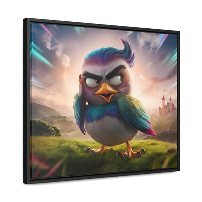 Feathered Fury: The Guardian of the Sky - Gallery Canvas Wraps, Horizontal Frame