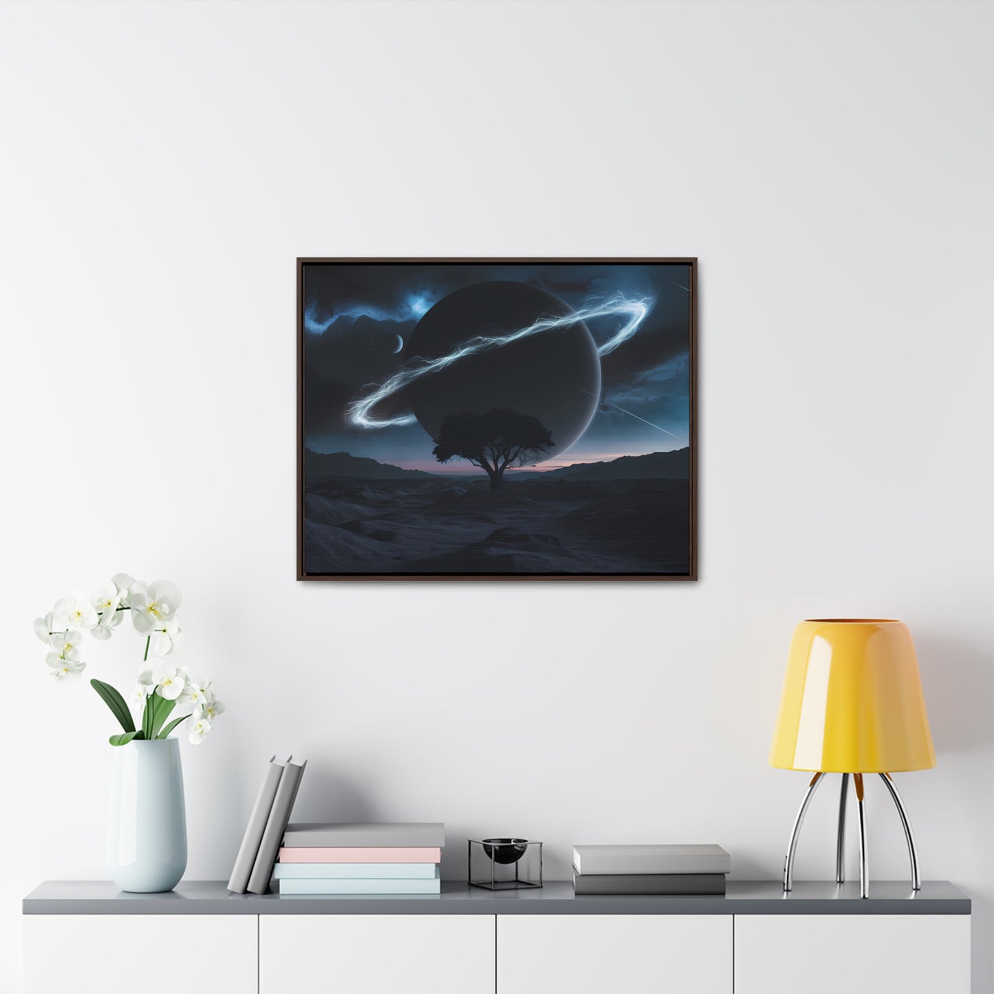 Eclipse of Eternity - Gallery Canvas Wraps, Horizontal Frame