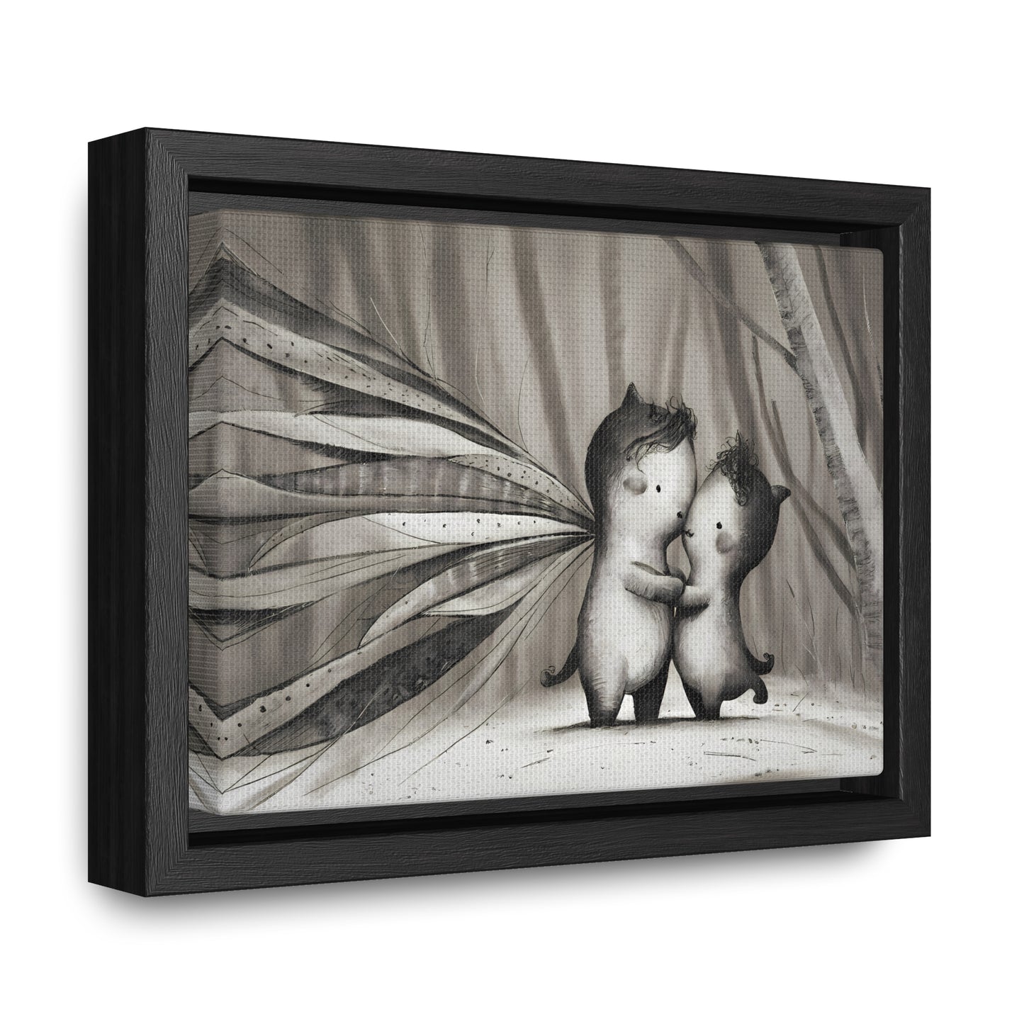 Whispers of the Forest - Gallery Canvas Wraps, Horizontal Frame