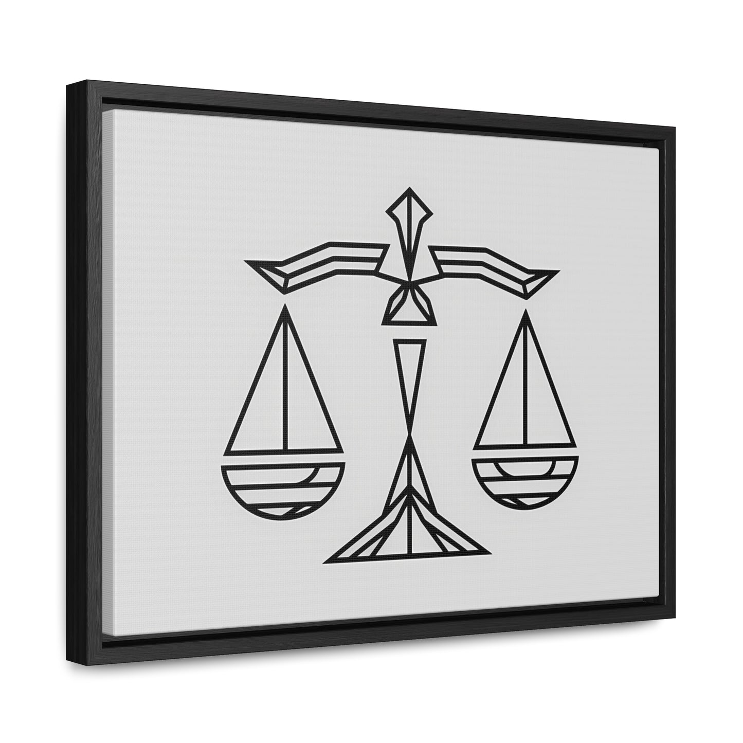 Balance of Justice - Gallery Canvas Wraps, Horizontal Frame